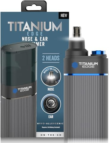 Microtouch Titanium Edge Ear & Nose Trimmer