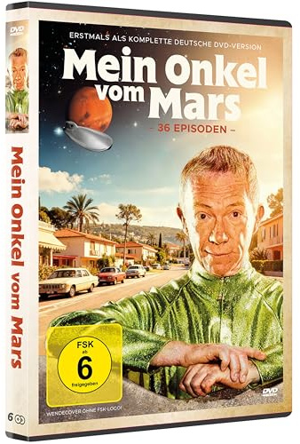 Mein Onkel vom Mars (My Favorite Martian) – Kultige Sci-Fi-Serie der 60er Jahre – Alle 36 deutsch synchronisierten Episoden – Sammler-Edition [6 DVDs]
