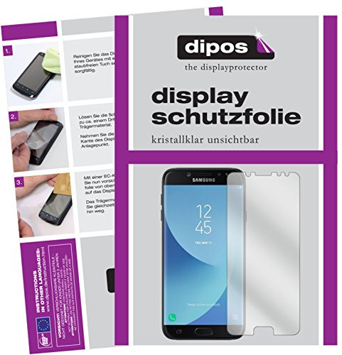 dipos I 6x Screen Protector compatible with Samsung Galaxy J7 Pro Protection Films clear
