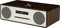 CGV cd30bt Radio Vintage CD/FM/Bluetooth/USB MP3 Aluminio/Color Wengué
