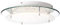 Jolene LED Wand- und Deckenleuchte 36cm chrom/transparent