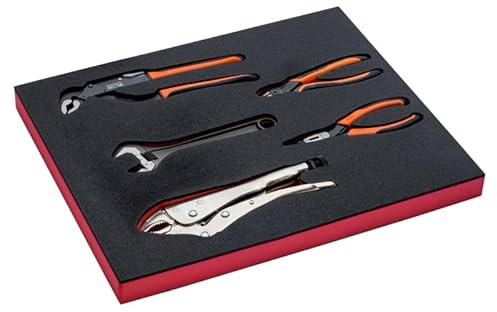 Foam Pliers and Adjustable Wrench Set