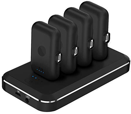 MYYING ELE Qi Wireless Power Bank, Magnetic Wireless Mini Charger Backup Battery for iPhone Samsung Huawei Xiaomi Universal Mobile Smartphones Devices, black