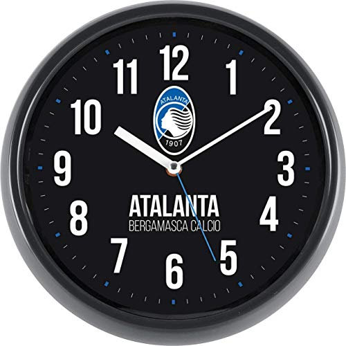 LOWELL Orologio da Muro Parete Silenzioso Squadra Calcio Atalanta