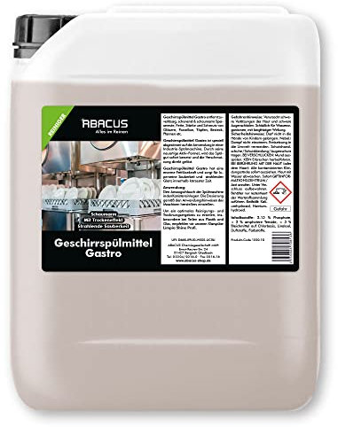 ABACUS® 25 L Geschirrspülmittel Gastro - Geschirrspülmittel für Industriespülmaschinen (1220.25)