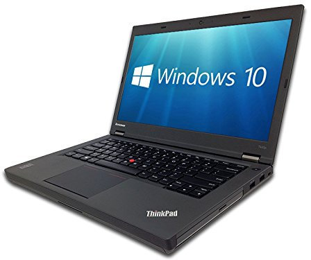 Lenovo ThinkPad T440p 14.1 inches i5-4300M 8GB 256GB SSD DVDRW WebCam USB 3.0 WiFi Bluetooth Windows 10 Professional 64-bit Laptop PC Computer (Renewed)