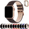 Fullmosa Cinturino Apple Watch Ultra 2 45mm/44mm/42mm/49mm, LichiBosin Cinturini in Pelle per Apple Watch Serie 9 8 7 6 5, Apple watch SE 2/ SE/Ultra, Per Uomo e Donna, Caffè + Fibbia Oro Rosa