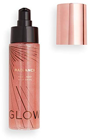 Makeup Revolution, Radiance, Schimmeröl, Highlighter, Rosa, 100ml