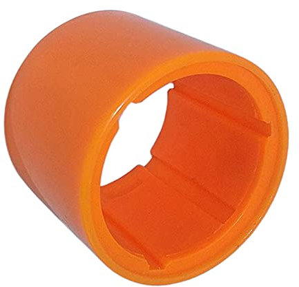 F Fityle Skateboard Räder Set Zubehör Skateboard Harte Rollen Longboard Ersatzteile Rollen Räder Zubehör, Schutz vor Beschädigung, 2 Größe Verfügbar - 90mm Orange