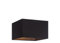 Salone Negozio Online Paralume Tempo 30/19 Paralume Polycotton Nero/Lamina di Rame Max. 23W