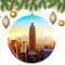 USA Amerika Empire State Building New York Weihnachten Weihnachtsbaum Ornament Dekoration Hochzeit hängende Anhänger Dekor City Travel Souvenir Collection