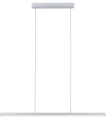 Paulmann 79900 LED Pendelleuchte Lento incl. 1x42 W dimmbar Warmweiß Chrom matt Aluminium, Kunststoff Deckenleuchte 2700 K