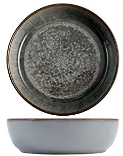 H&h piatto fondo velvet in stoneware cm 20