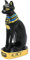 Kocris Casa Ägypten Bastet Fischbecken Terrarium Deko Aquarium Décor Klein Dekoration Zubehör Figur Statue Ornament Sammlerstücke Skulptur Geschenk Dekor Dekofigur Tischdeko (Cat Bastet)