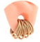 Vankula Nasenring Hoop 10 PCS aus Chirurgenstahl Segmentring Clicker 16G 10mm Ohr Tunnel Gewichte Ohrhänger Piercing Schmuck für Frauen und Männer Spirale Gold