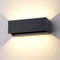 Klighten 30W Außenlampe Außenwandleuchte Anthrazit, Aussenleuchte Aussenlampe Wand UP Down, IP65, Wandleuchten Innen/Außen Mit Einstellbar Abstrahlwinkel,für Wohnzimmer Garten, Warmweiß 3000K