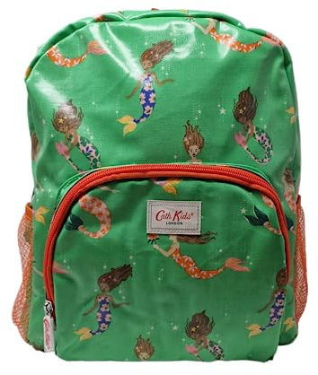 Cath Kidston Meerjungfrauen-Rucksack, groß, aus Wachstuch, Grün, grün, 42