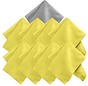 Brillenputztuch, Mikrofasertücher (9X 20x20cm), Optikerqualität