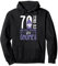 Gnome Gardening 70th Birthday Ely Garden Garden Gnome Pullover Hoodie