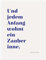 Hesse Zitat - Und jedem Anfang wohnt ein Zauber inne. Poster von Typobox 60 x 80 cm Beige Geschenkideen Wanddeko