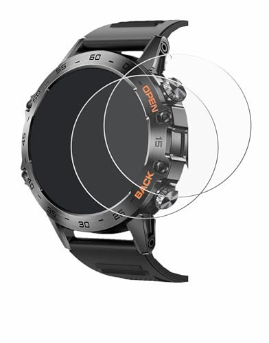 BROTECT (2 Stück Schutzfolie für Lemfo Smartwatch 1.39 Displayschutz Folie Made in Germany, Ultra-Klar
