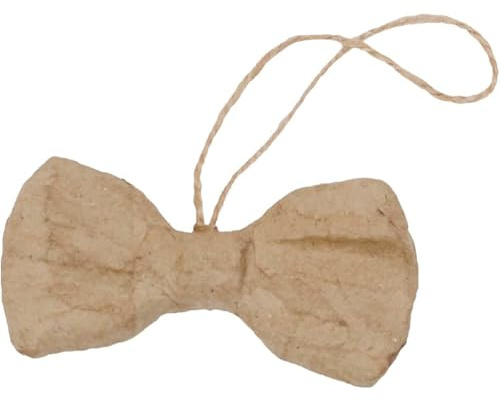 Décopatch NO046C 5 Fliege aus Pappmaché 1,5x8,5x5cm Kraftbraun