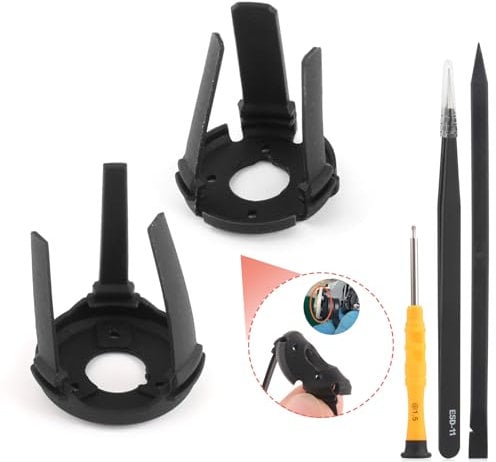 TGHongKy Langer Stil Gimbal Gummidämpfer für DJI mini 3 Gummi-Dämpfer für DJI mini 3 pro Stoßdämpfung Dämpfungskissen Gimbal Kamera Reparatur Drohne Ersatzteile mit Werkzeug-Kit(Links/Rechts,Long)