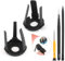 TGHongKy Long Style Gimbal Rubber Damper for DJI Mini 3 Rubber Damper for DJI Mini 3 Pro Shock Absorption Damping Cushion Gimbal Camera Repair Drone Replacement Parts with Tool Kit (Left/Right, Long)