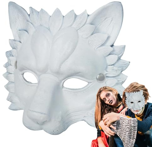 Löwe Cosplay Gesichtsbedeckungen,Halloween Löwe Gesicht Kopfbedeckung | Cosplay Kopfbedeckung Löwe Maske,PU-Kopfbedeckung, Party-Gesichtsmaske, Halloween-Kopfbedeckung, Löwen-Gesichtsbedeckung, Rollen