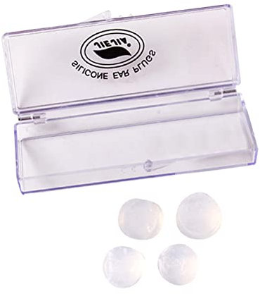 EXHUMKY Bouchons d 39 Oreilles De Plongée Étanches Pour Adultes 2 Paires Auditives De Natation Bouchons d 39 Oreilles En Silicone Cordon Pour La Réduction Du Bruit