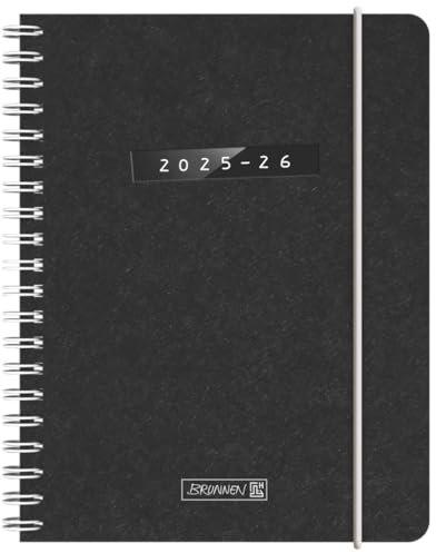 BRUNNEN Schülerkalender 2025/2026 „Monochrome“ | A6, Karton