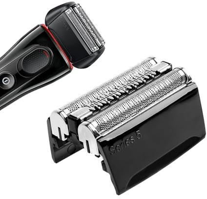 Tête de rechange série 5 compatible avec rasoir électrique Braun Series 5, têtes de rasoir électrique 52B, tête de rasoir humide et sèche pour S5 5020 5020s 5030 5030s 5040 5040s 5050 5050 cc 5070
