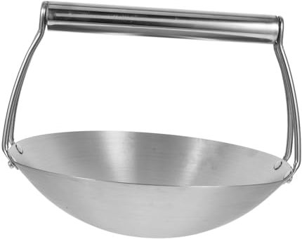 Mobestech Cucharón Inoxidable Tofu con Utensilio de Cocina Resistente Servir Sopa y Platos