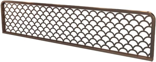 Decorative Iron Dividers for Dining Areas - 30x80cm Colorfast Restaurant Gritters, Low 30cm s, Ideal for Hotpot & Outdoor Spaces