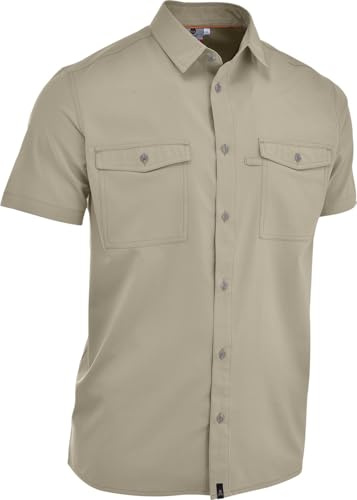 MAUL Cordoba UV50-1/2 Hemd Uni, e BEIGE - 58