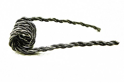 10x Coil vorgewickelte Fertigcoils Widerstand Draht KA1 Ni80 316L Selbstwickler Ohm Draht Wicklung Subohm Wickeldraht (10x Giant Coil, KA1 0,25 Ohm)
