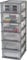Iris Ohyama, Kunststoff Schubladenbox mit 6 flachen Schubladen, Silber, Easy-Pull-System, A4, A5 & A6 Format, Schreibtisch Organizer für Büro, Schreibwaren, BPA-frei, Schubladenschrank, OCH-2006