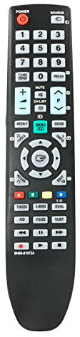 VINABTY Nuovo BN59-01012A telecomando di ricambio per Samsung B1930HD B2030HD B2230HD B2230HD-LS22PTDSF/EN B2330HD B2430HD PS42C431A2W PS42C433 PS42C433A4W PS42C435A1W PS42C450 PS42C450B1M PS42C450B1W