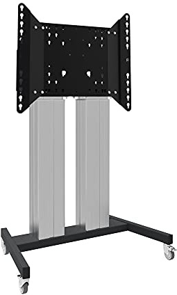 iiyama MD 062B7105K elektrisch höhenverstellbarer Fahrwagen (600mm) für extra große (Touch-) Displays bis max. 98 Zoll und 160 kg, inkl. VESA Adapter-Set MD 052B7288.