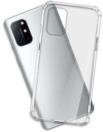 mtb more energy® Case Soft Armor kompatibel mit OnePlus 8T (6.55'') - Anti Shock Verstärkung - 1,5mm TPU - Schutz-Hülle Cover Tasche Handyhülle