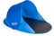 BESTIF Strandmuschel Pop Up Wurfzelt groß | Selbstaufbauend Strandzelt Tragetasche Sonnenschutz Windschutz 190x86x120cm (Blau)