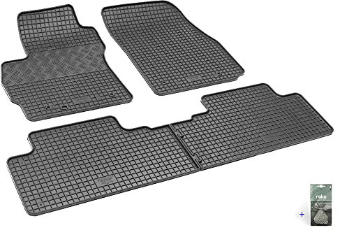 Auto Fußmatten Gummimatten Rigum geeignet für Mazda 5 5-Sitzer 2005-2010 Passgenau + Auto Duft/BesteKauf