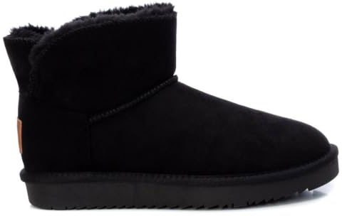 XTI - Freizeitstiefeletten Damen Schwarz - Bequeme und vielseitige Schuhe - Casual Mode - Modell 04443603 (Größe 39)