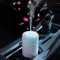 Diffuseur de voiture humidificateur USB aromathérapie huiles essentielles désodorisant USB brume froide mini diffuseur portable pour voiture, maison, bureau, chambre à coucher (blanc)