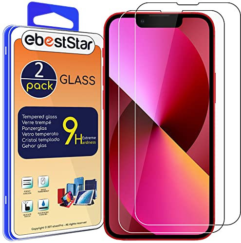 ebestStar - Vetro Temperato x2 per iPhone 13 mini Apple, Pellicola Protezione Schermo, Antiurto