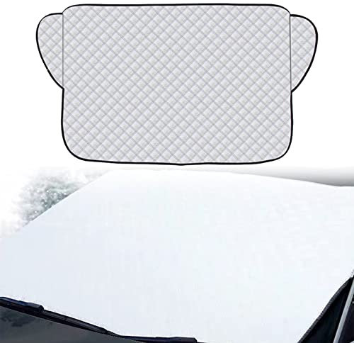 Frontscheibenabdeckung,Frontscheibenabdeckung Auto Scheibenabdeckung,frontscheibenabdeckung Winter,Sonnenschutz Windschutzscheibenabdeckung,Frontscheibe Abdeckung,für gegen Schnee Frost und Sonne