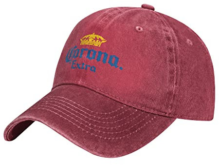 Kompatibel mit Corona Cowboy Hat Extra Baseball Cap Trucker Hat für Herren Damen Retro Denim Hats Dad Hat Verstellbare Sport Casquette Cap Geschenke