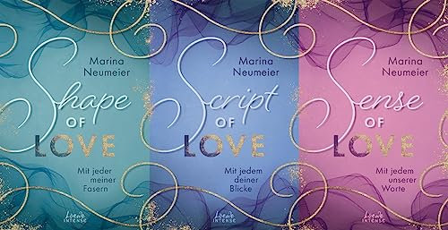 Shape of Love + Script of Love + Sense of Love + 1 exklusives Postkartenset