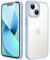 JETech Matte Case for iPhone 13 6.1-Inch, Shockproof Military Grade Drop Protection, Frosted Translucent Back Phone Cover, Anti-Fingerprint (Sky Blue)