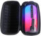 Boîtier rigide en EVA Sacoche de voyage pour JBL Pulse 5 Pulse5 Enceinte Bluetooth sans fil étanche pour l'extérieur, sac de transport et de stockage protecteur pour les voyages (Black lining)
